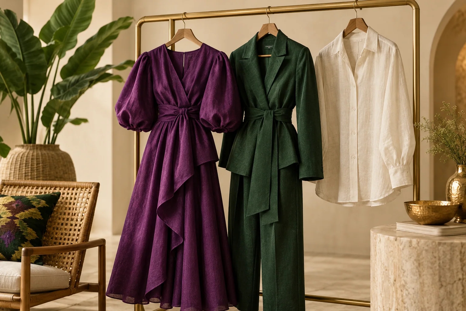 Illustrative contemporary clothing styles
