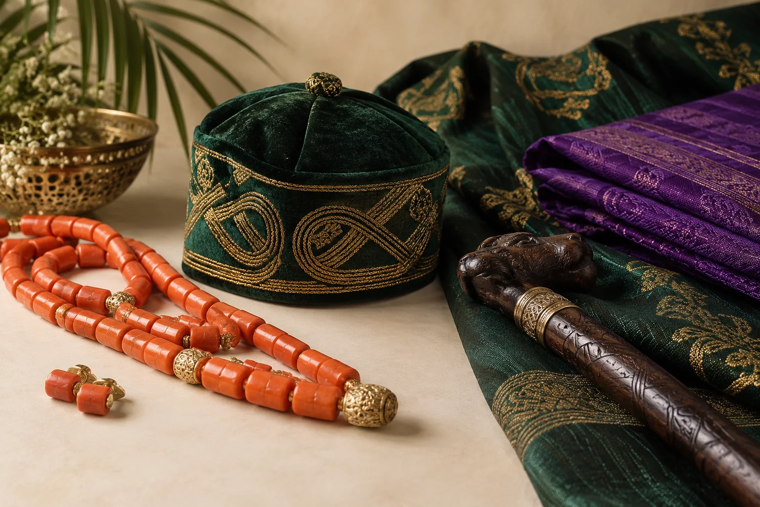 Illustrative traditional occasion accessories